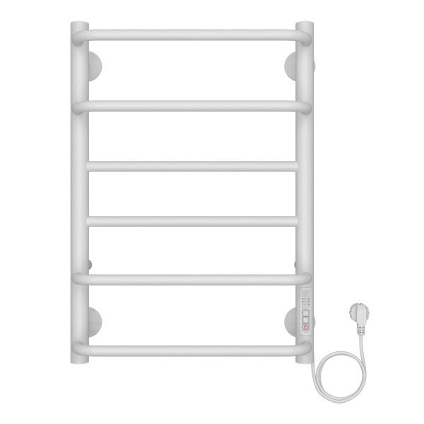 Полотенцесушитель электрический Azario Milan 400x600 белый