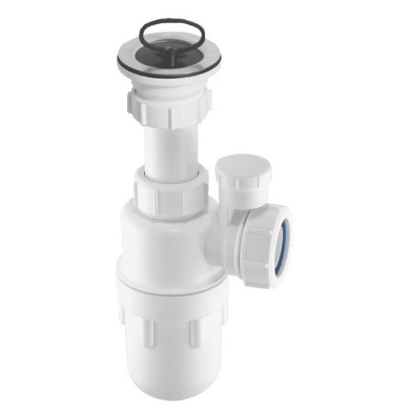 Сифон для раковины McAlpine 1 1/2''*40 мм с выпуском 70 мм, бутылочный (MRSK13V) Сифон для раковины McAlpine 1 1/2''*40 мм с выпуском 70 мм, бутылочный (MRSK13V)