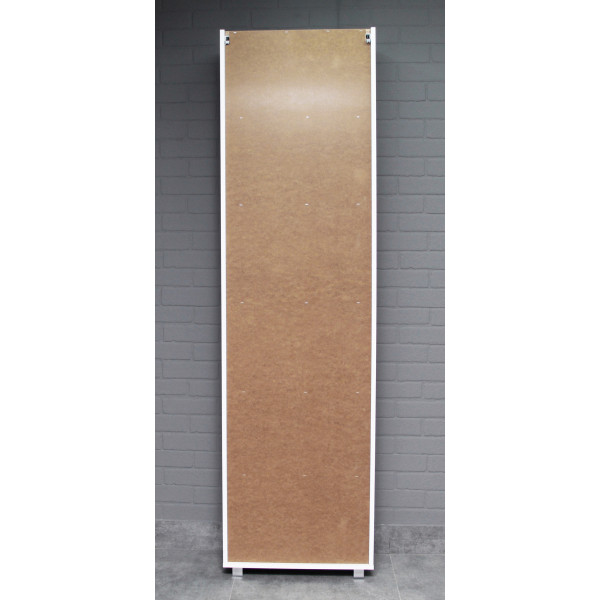 Пенал напольный 55 Аура без ящика Айсберг Домино (DA2501P)