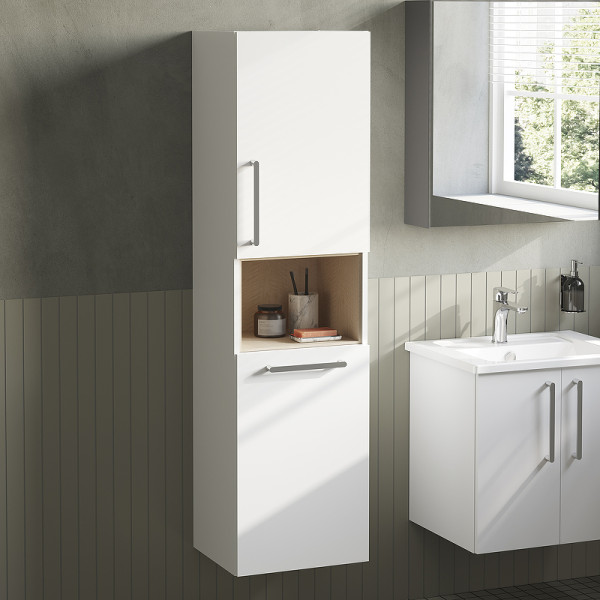 Пенал подвесной Vitra Root 40 см с корзиной, глянцевый белый, правосторонний (66231) Пенал подвесной Vitra Root 40 см с корзиной, глянцевый белый, правосторонний (66231)