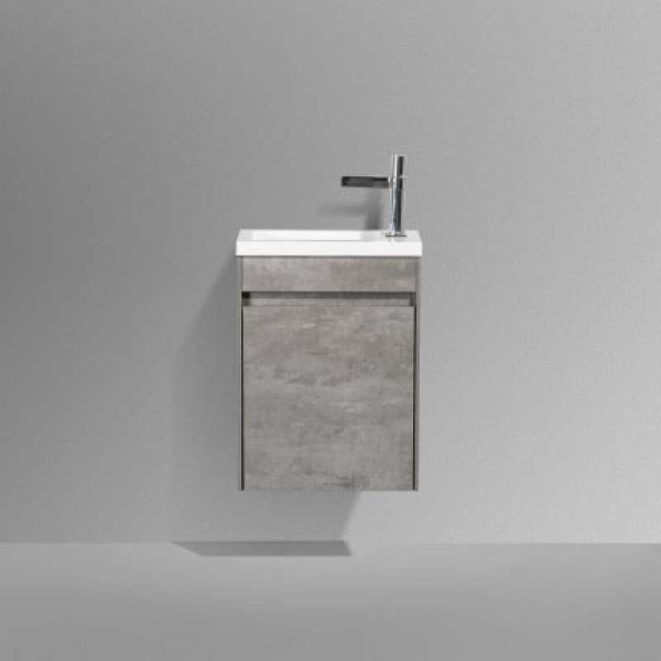 Тумба подвесная с дверкой BelBagno Pietra Mini 40-R Stucco Cemento (PIETRA MINI-400-1A-SO-SCM-R) Тумба подвесная с дверкой BelBagno Pietra Mini 40-R Stucco Cemento (PIETRA MINI-400-1A-SO-SCM-R)