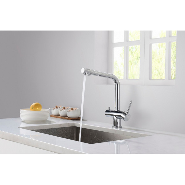 Смеситель для кухонной мойки Timo Saona хром (2396/00F) Смеситель для кухонной мойки Timo Saona хром (2396/00F)