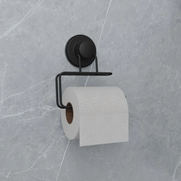 Бумагодержатель проволока стальная черный матовый Easy Milardo (EASBWS0M43)