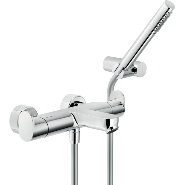 Смеситель для ванны и душа Nobili UP хром, с душевым набором (UP94010CR)