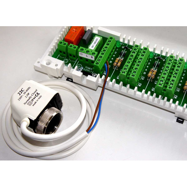 Модуль управляющий дополнительный Watts WFHC Master (24V, 4 зоны, норм.закрытый) (10021117 / 9018615)