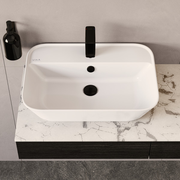 Смеситель для раковины Vitra Root Square матовый черный (A4273136EXP) Смеситель для раковины Vitra Root Square матовый черный (A4273136EXP)