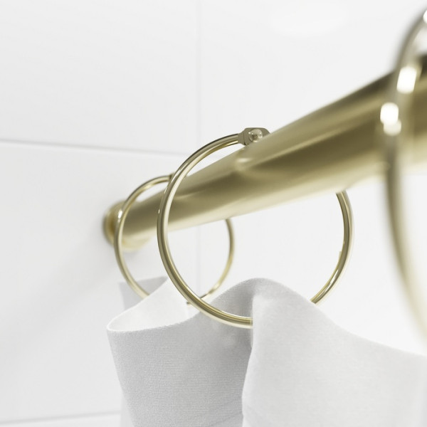 Кольцо для текстильных шторок для ванны Iddis Elegante 57 Золото матовое (RM04GLOi15) Кольцо для текстильных шторок для ванны Iddis Elegante 57 Золото матовое (RM04GLOi15)