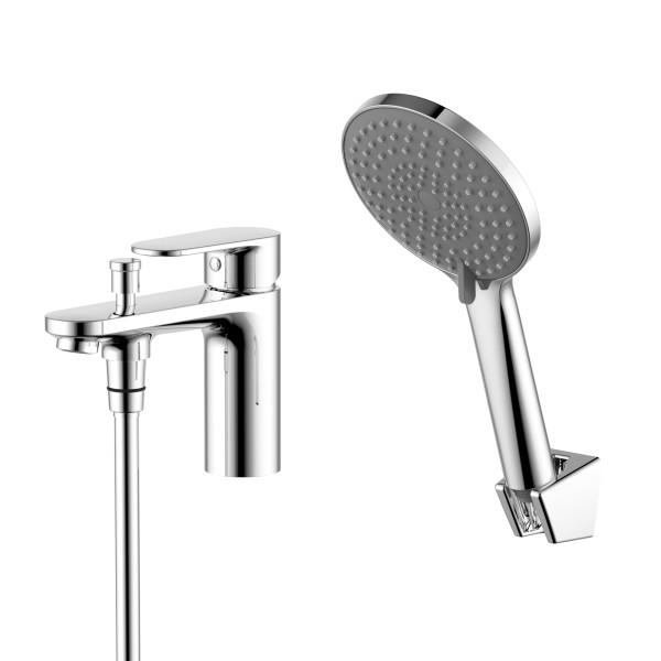 Смеситель на борт ванны Aquatek Ника хром (AQ1844CR)