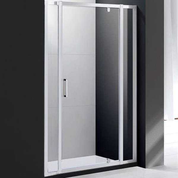 Душевая дверь Cezares Molveno 160x195 стекло прозрачное, профиль хром (MOLVENO-BA-12-100+60-C-Cr-IV)