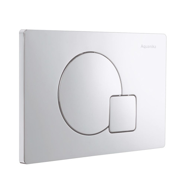 Смывная клавиша Aquanika Basic (два режима слива, механическое, белый) (01.02.48) Смывная клавиша Aquanika Basic (два режима слива, механическое, белый) (01.02.48)
