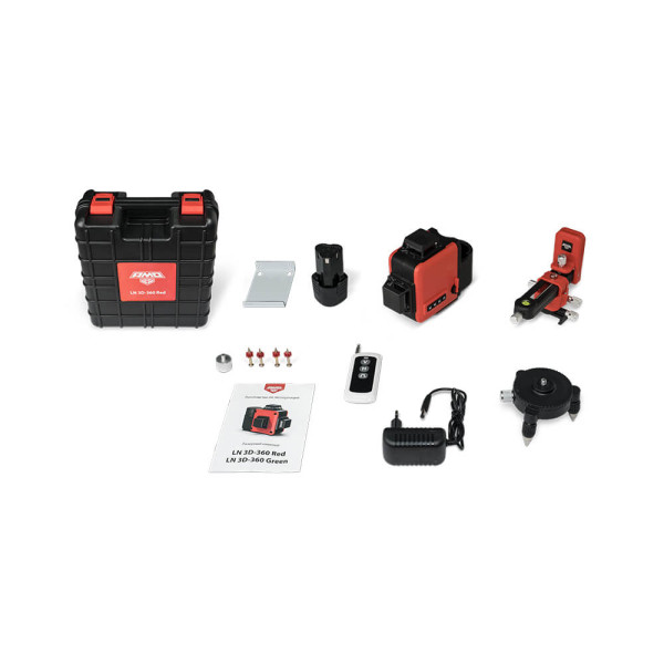 Уровень лазерный AMO LN 3D-360 Red (750165) Уровень лазерный AMO LN 3D-360 Red (750165)