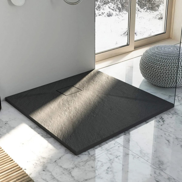 Душевой поддон REA Magnum black 90x90 черный (REA-K)