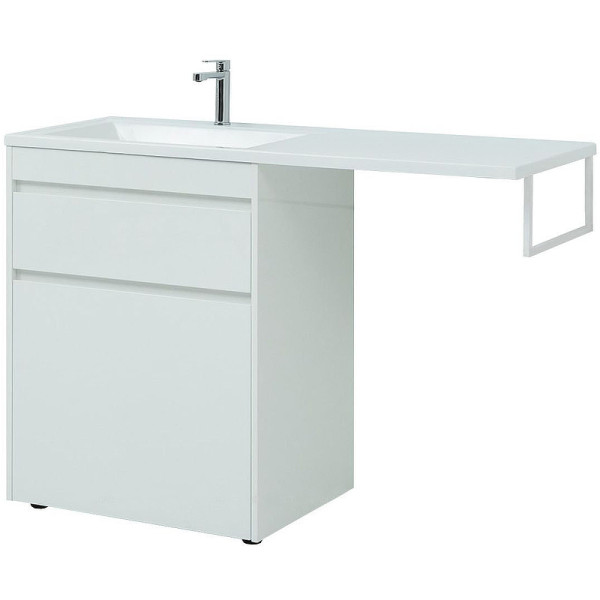 Тумба напольная Aquanet Токио 68 белый (напольная, 1 ящик) (00239291) Тумба напольная Aquanet Токио 68 белый (напольная, 1 ящик) (00239291)