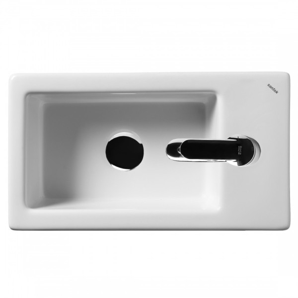 Раковина мебельная Santek Эрис 460x260x134 белая (1WH301972)