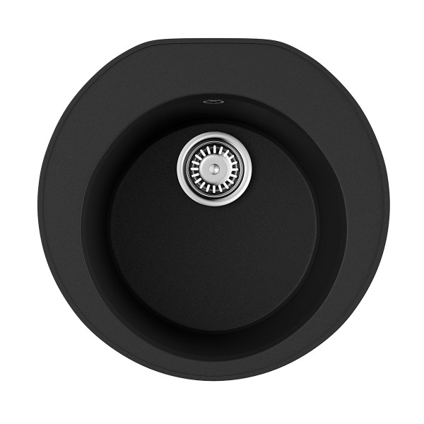 Мойка для кухни врезная Omoikiri Miya 50-R-BL Tetogranit/черный (4993502) Мойка для кухни врезная Omoikiri Miya 50-R-BL Tetogranit/черный (4993502)