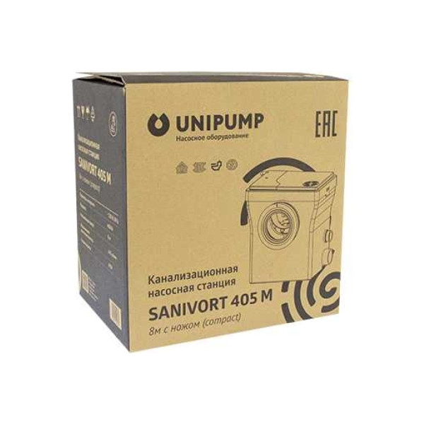 Канализационная насосная установка Unipump SANIVORT 405 M (compact) (89569) Канализационная насосная установка Unipump SANIVORT 405 M (compact) (89569)