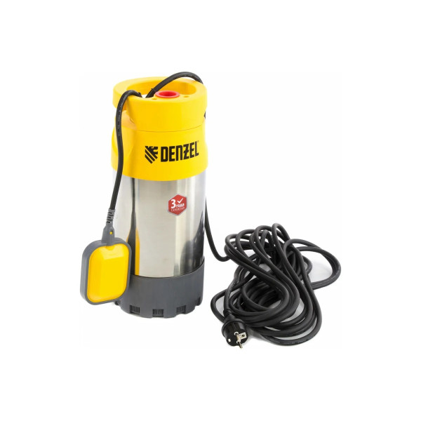 Насос дренажный Denzel PH1100 1100 Вт, высота подъема 40 м, 5500 л/ч (97234) Насос дренажный Denzel PH1100 1100 Вт, высота подъема 40 м, 5500 л/ч (97234)