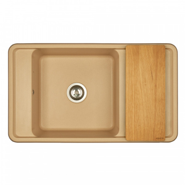 Мойка для кухни врезная Aquaton Беллис 510x870x250 латте (1.A724.8.32B.S26.0) Мойка для кухни врезная Aquaton Беллис 510x870x250 латте (1.A724.8.32B.S26.0)
