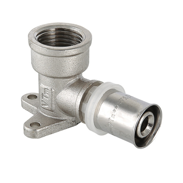 Водорозетка 20x1/2"В Valtec (пресс, никель) (VTm.254.N.002004) Водорозетка 20x1/2"В Valtec (пресс, никель) (VTm.254.N.002004)