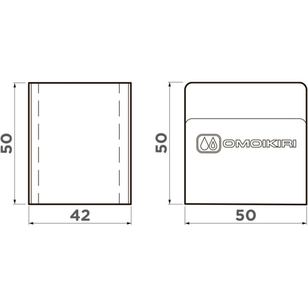 Держатель для губки Omoikiri SH-01 сталь нержавеющая (4999122)