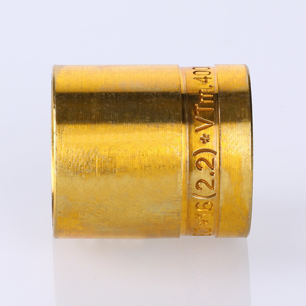 Гильза надвижная 16 мм. Valtec PE-Xa VTm.400.BG (латунь) VTm.400.BG.001622 Гильза надвижная 16 мм. Valtec PE-Xa VTm.400.BG (латунь) VTm.400.BG.001622