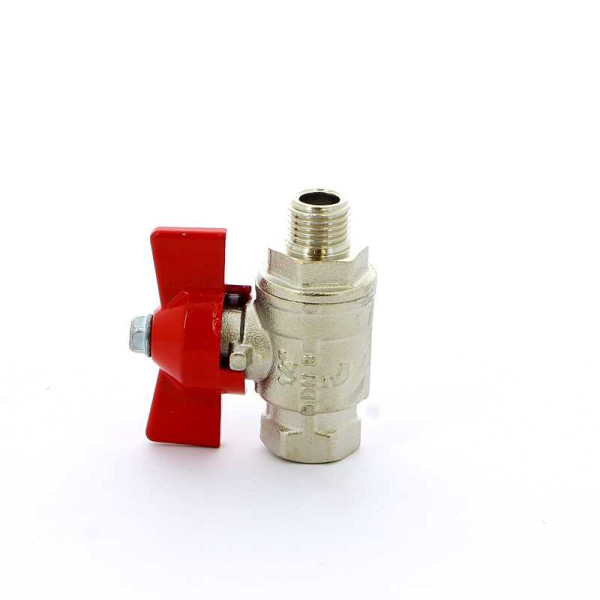 Кран Itap 1/4" ВН шаровый Ideal (красная бабочка) (0930014) Кран Itap 1/4" ВН шаровый Ideal (красная бабочка) (0930014)