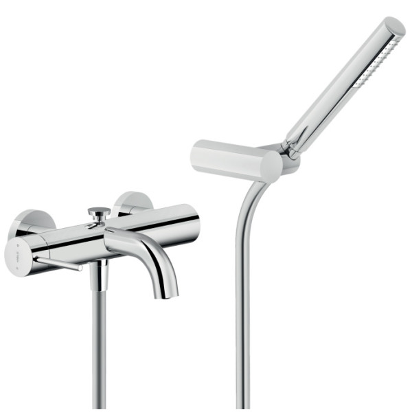 Смеситель для ванны и душа Nobili Velis хром, с душевым набором (VE125110CR) Смеситель для ванны и душа Nobili Velis хром, с душевым набором (VE125110CR)