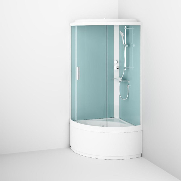 Душевая кабина AM.PM X-Joy Deep 90x90 профиль белый, стекло прозрачное (W88C-401A-090WT) Душевая кабина AM.PM X-Joy Deep 90x90 профиль белый, стекло прозрачное (W88C-401A-090WT)