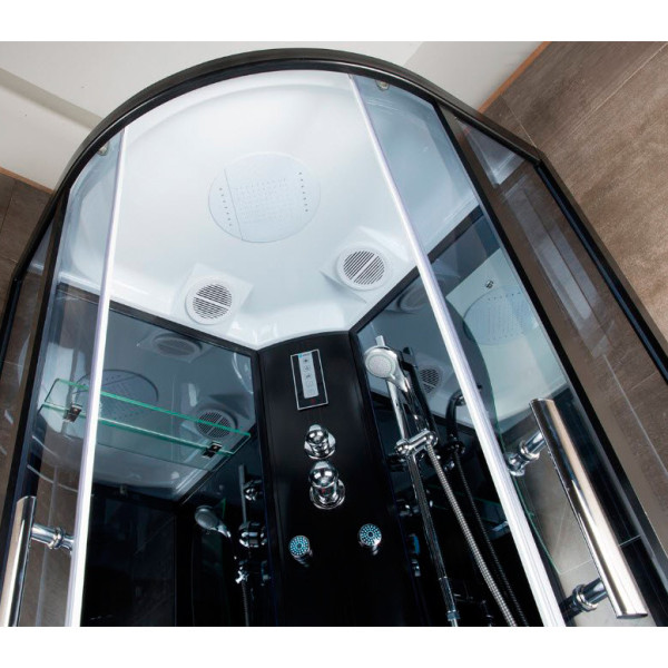 Кабина гидромассажная Erlit 90х90 стекло тонированное (ER5709TP-C24) Кабина гидромассажная Erlit 90х90 стекло тонированное (ER5709TP-C24)