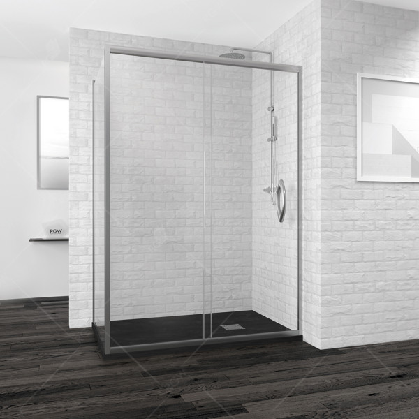 Душевой уголок RGW PA-76 PA-016 + Z-050-2 160*120 стекло матовое, профиль хром 35087662-21 Душевой уголок RGW PA-76 PA-016 + Z-050-2 160*120 стекло матовое, профиль хром 35087662-21