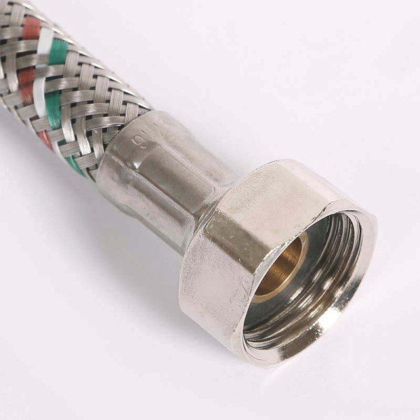 Подводка гибкая Uni-Fitt 300 мм 1/2" ВВ DN 8 оплётка из нерж. стали (500S2003)