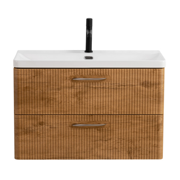 Тумба подвесная BelBagno Due 806x423x500 Rovere Nature/матовый (DUE-800-2C-SO-RN-P)