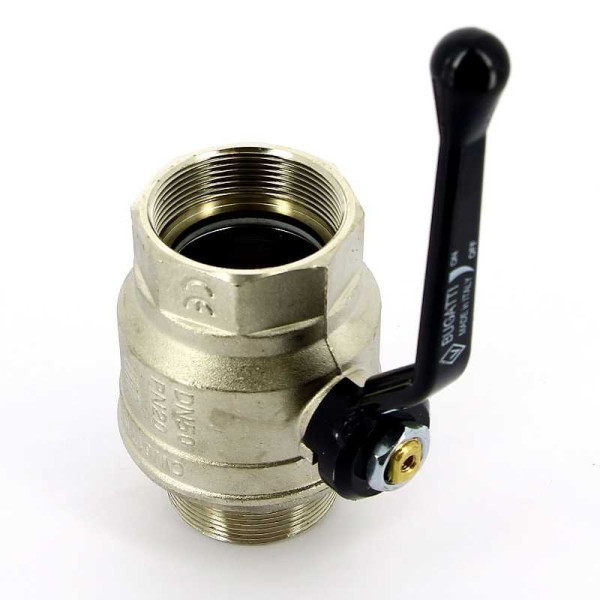 Кран Bugatti 2" ВН шаровый Arizona 605 (черная ручка) (06050095) Кран Bugatti 2" ВН шаровый Arizona 605 (черная ручка) (06050095)