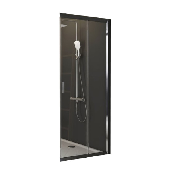 Дверь душевая Ravak Blix 100x190 стекло прозрачное, профиль сатин (1XVA0U0Z1)