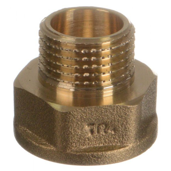 Переход 1/2"Нх3/4"В TeRma (латунь) (06335) Переход 1/2"Нх3/4"В TeRma (латунь) (06335)