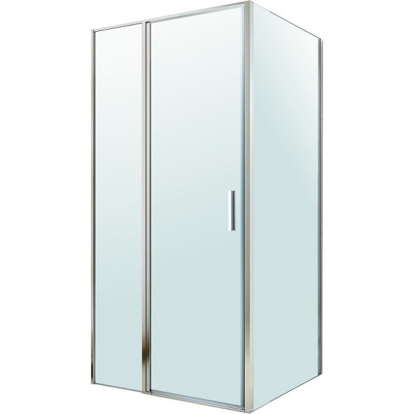 Душевой уголок Berges Legos LS-2 90х100 стекло прозрачное, профиль хром (61041)
