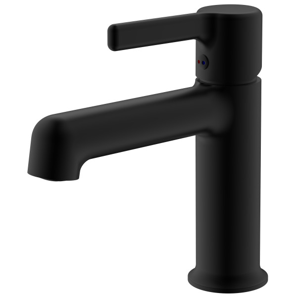 Смеситель для раковины Voda Column Black черный (CLM26MB)