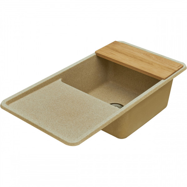 Мойка для кухни врезная Aquaton Беллис 510x970x250 песочный (1.A725.1.32B.S22.0) Мойка для кухни врезная Aquaton Беллис 510x970x250 песочный (1.A725.1.32B.S22.0)