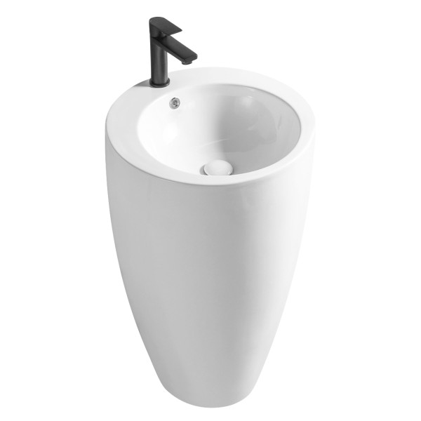 Раковина напольная Azario Comella 50x83x50 белая (AZ-311)