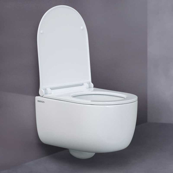 Унитаз подвесной Berges Ego Rimless 490*370*325 сиденье дюропласт Toma Slim SO, микролифт (82111) Унитаз подвесной Berges Ego Rimless 490*370*325 сиденье дюропласт Toma Slim SO, микролифт (82111)