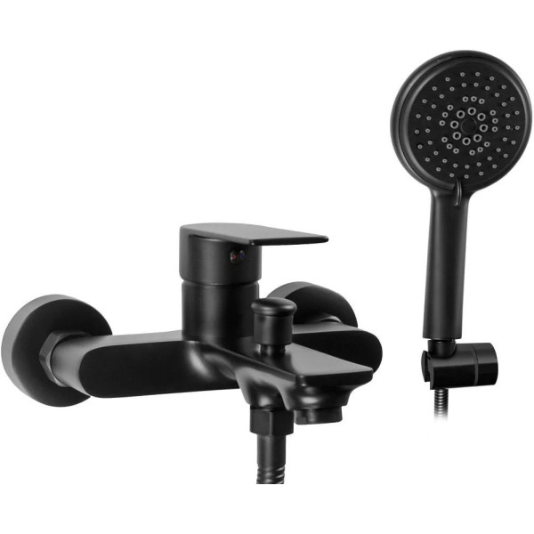 Смеситель для ванны и душа REA Mayson Black mat (REA-B9634) Смеситель для ванны и душа REA Mayson Black mat (REA-B9634)