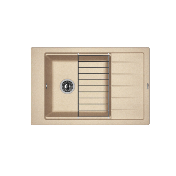 Мойка для кухни Florentina Липси 780Р 78х51 (Fg, Песочный)