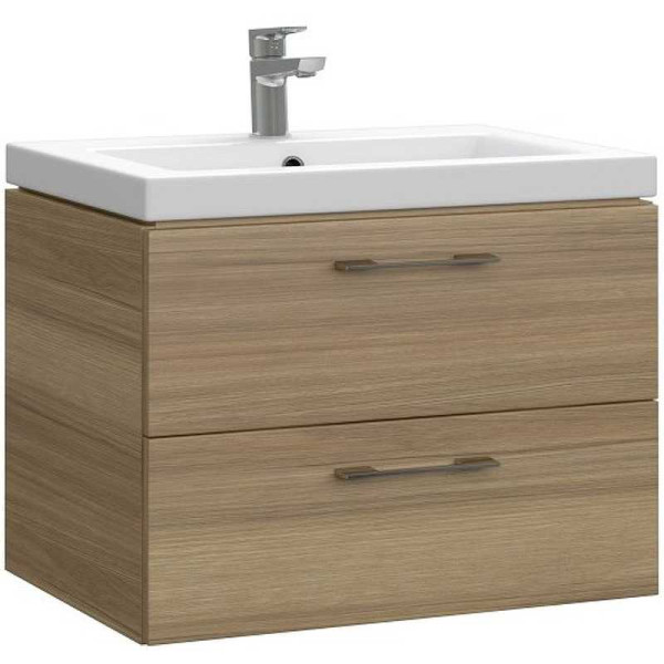 Тумба подвесная Cersanit Lara орех (63414)