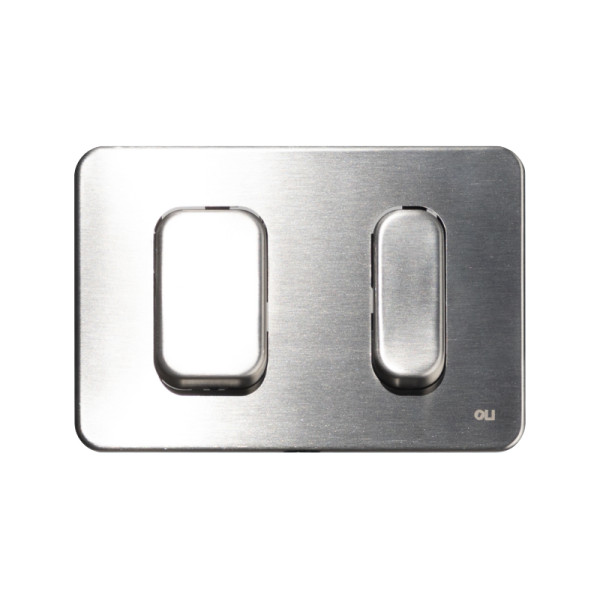 Клавиша смывная Oli Key хром матовый (889101)