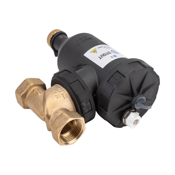 Шламоотделитель с магнитом и циклонным фильтром 1" Stout SFW-0073-000025 Шламоотделитель с магнитом и циклонным фильтром 1" Stout SFW-0073-000025