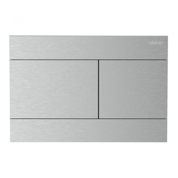 Клавиша смывная Abber матовый хром (AC0127MCH)