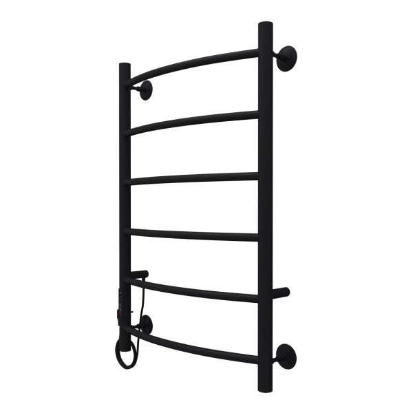 Полотенцесушитель электрический Azario Verona 500x800 черный Полотенцесушитель электрический Azario Verona 500x800 черный