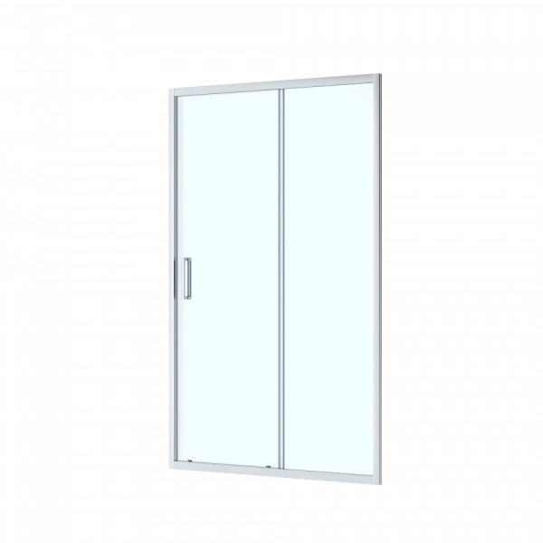 Душевая дверь Roca Leon 140x195 стекло прозрачное, профиль хром (Z.RU93.0.766.7)