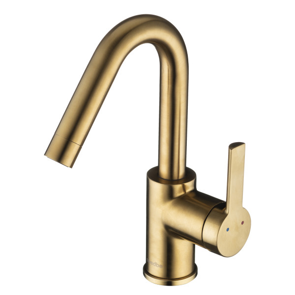 Смеситель для раковины Swedbe Select золото (2712GO)