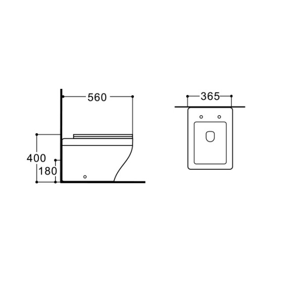 Унитаз напольный безободковый Aquatek Амадео с сиденьем с механизмом плавного закрывания (AQ1964-00) Унитаз напольный безободковый Aquatek Амадео с сиденьем с механизмом плавного закрывания (AQ1964-00)
